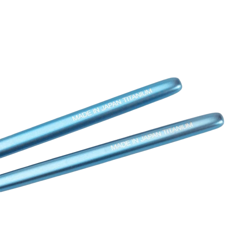Snow Peak Titanium Chopsticks Blue - View 2