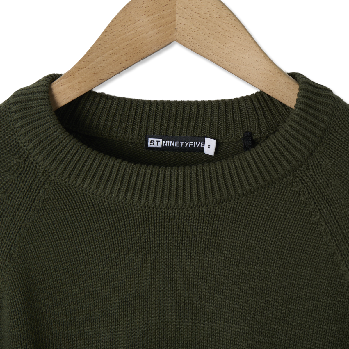 ST95 Bolsena Knit Sweater Four Leaf Clover - Detail 4