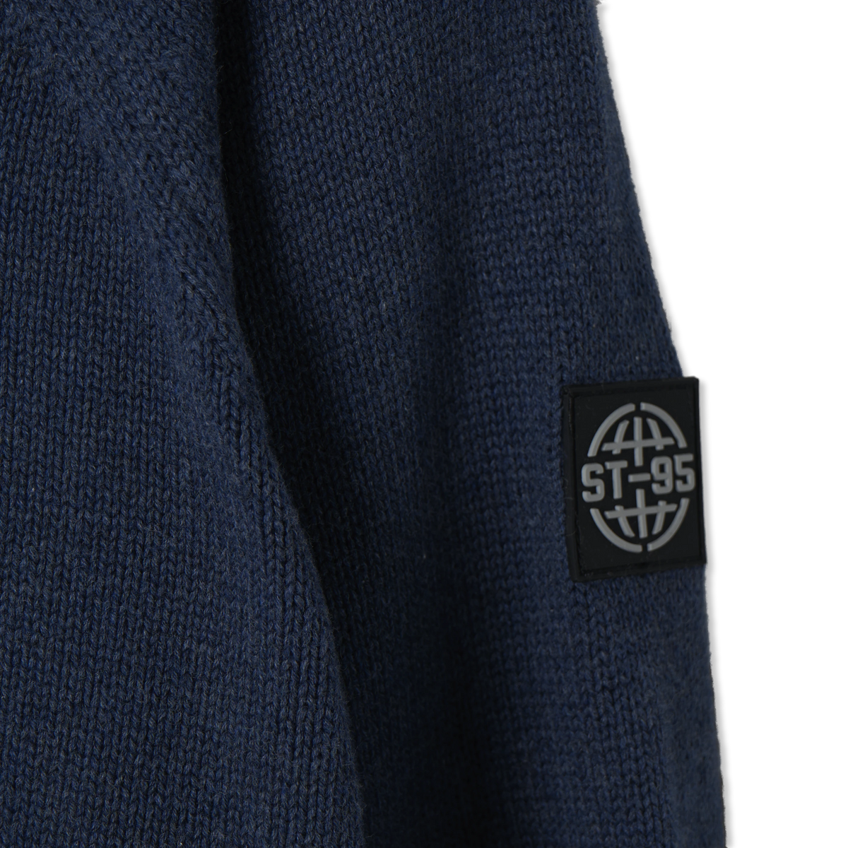 ST95 Bolsena Knit Sweater Navy - Detail 4