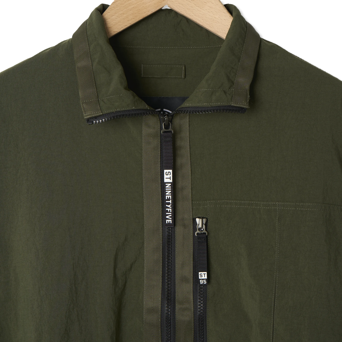 ST95 Proximity Overshirt Olive - Detail 2