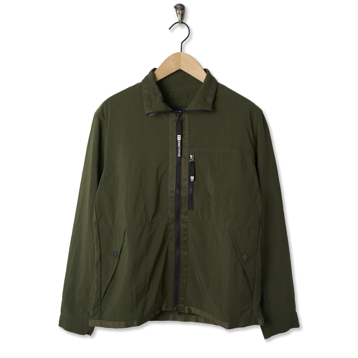 ST95 Proximity Overshirt Olive - Front