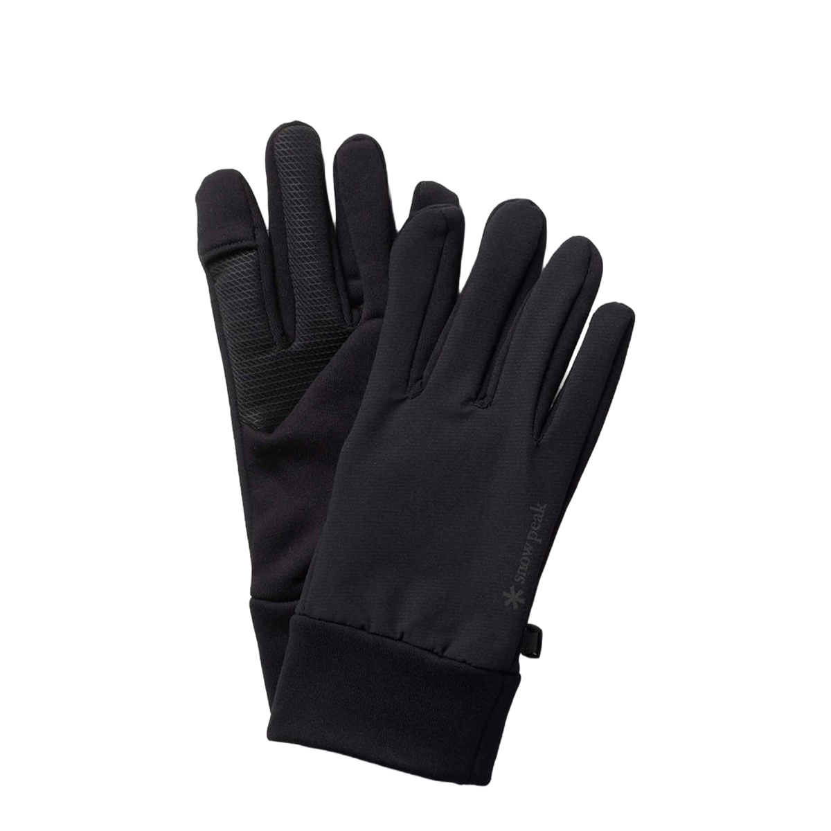 Snow Peak Polartec Power Stretch Gloves Black