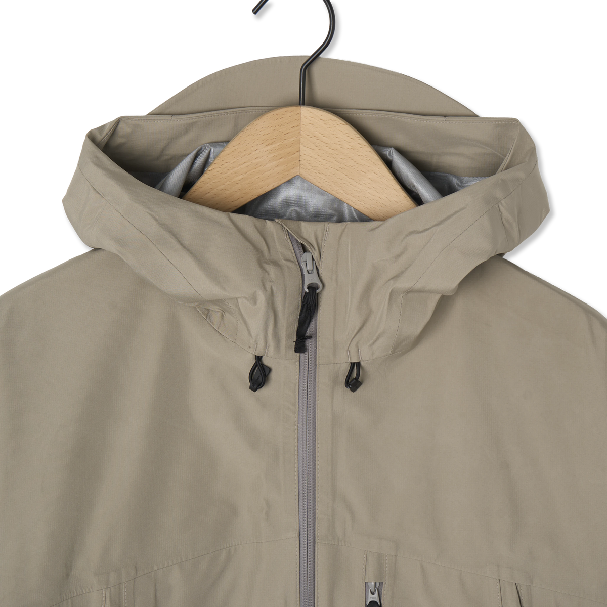 Snow Peak GORE-TEX Rain Jacket Greige - Detail 2