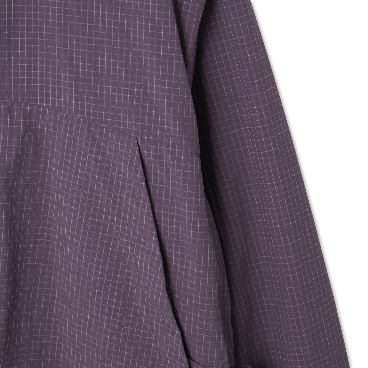 Snow Peak Kasuri Ripstop Jacket Dark Purple - Detail 2
