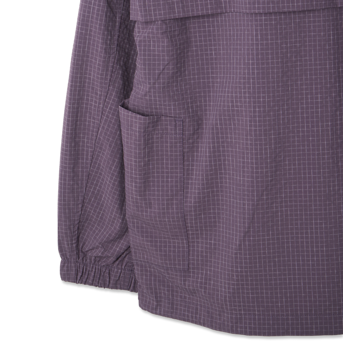 Snow Peak Kasuri Ripstop Jacket Dark Purple - Detail 5