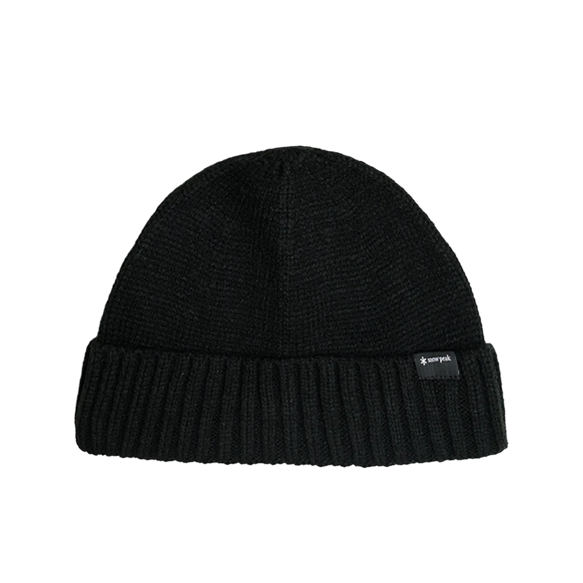 Snow Peak Knit Cap Black - View 1