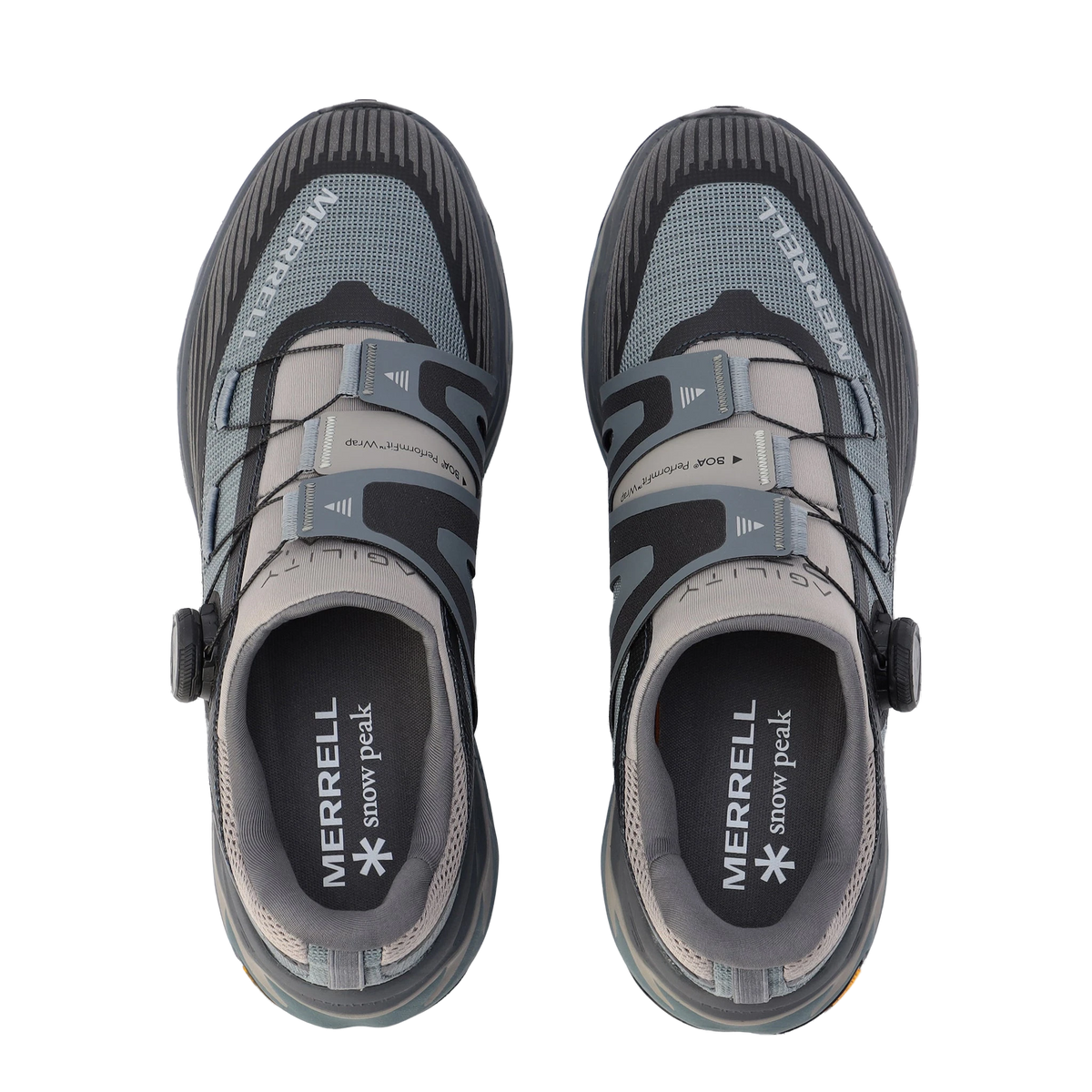 Snow Peak x Merrell Agility Peak 6 Boa SP Trainer Blue - View 7