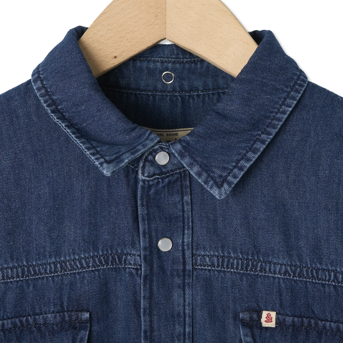 &Sons Sunday Shirt Denim - Detail 4