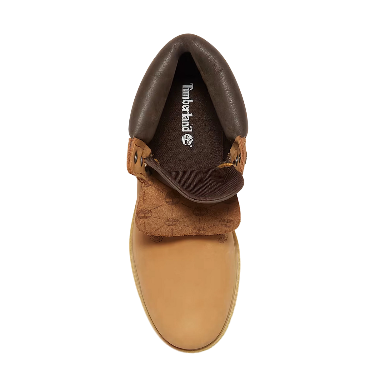 Timberland Mid Lace Waterproof Boot Wheat Nubuck - View 6