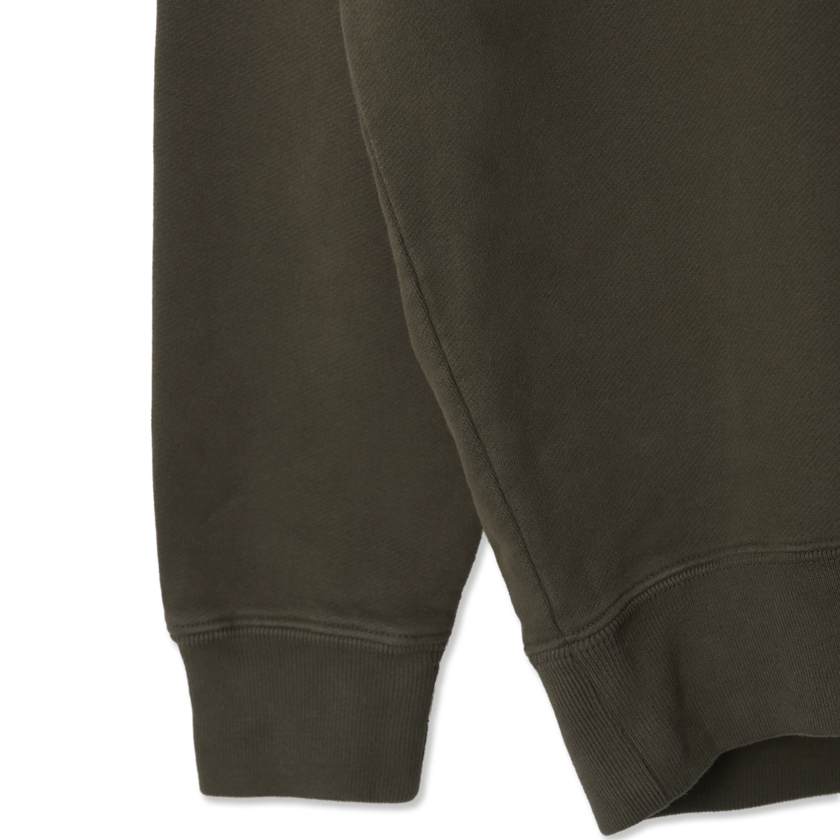 Ten C Felpa Girocollo Chiusa Crew Sweat Lizard Green - Detail 4