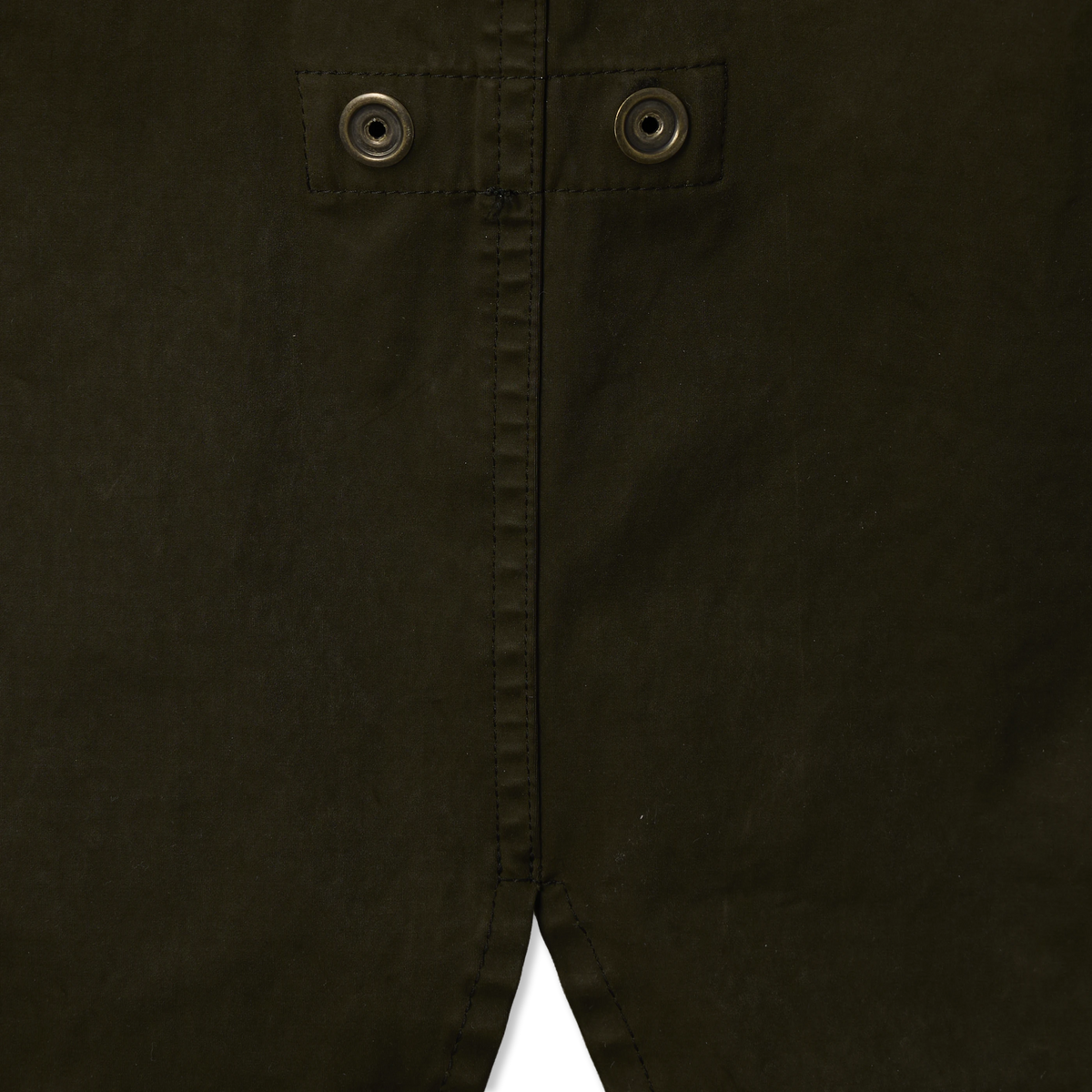 Ten C Hooded Parka Jacket Green - Detail 6