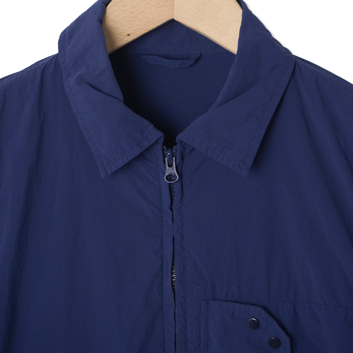 Ten C Lightweight Jacket Blue Night - Detail 3