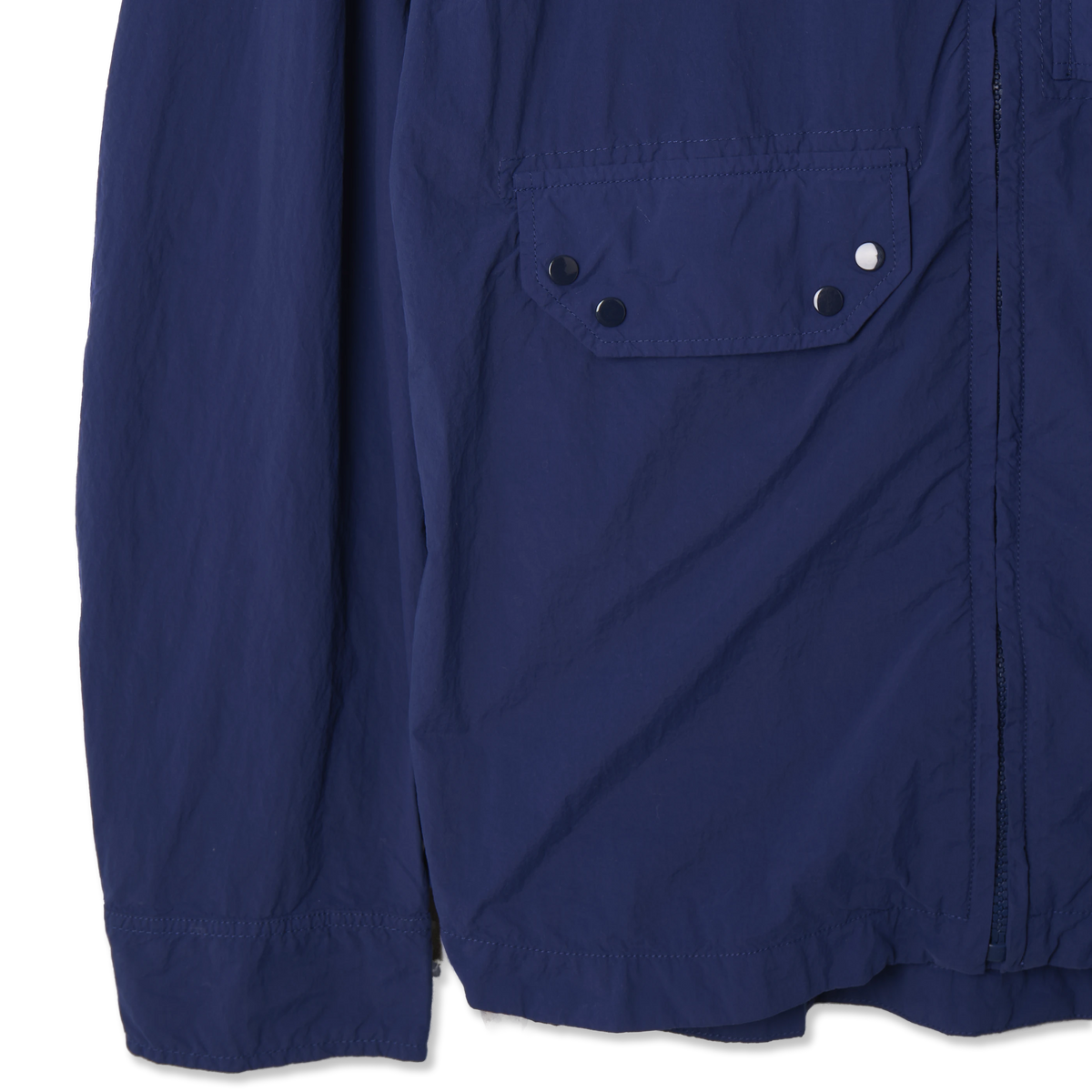 Ten C Lightweight Jacket Blue Night - Detail 4