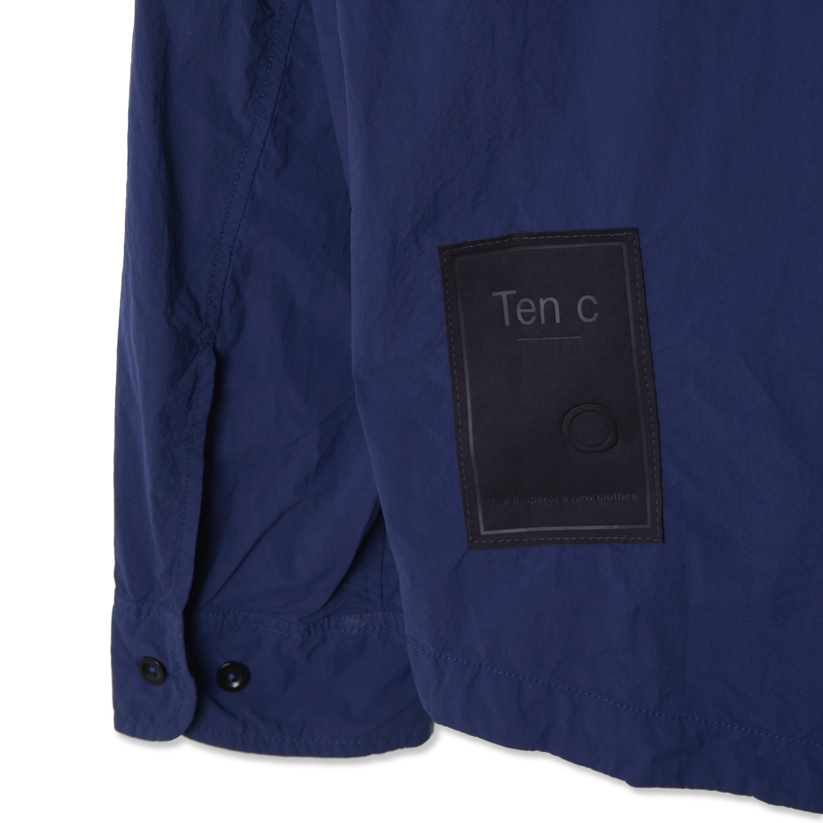 Ten C Lightweight Jacket Blue Night - Detail 5