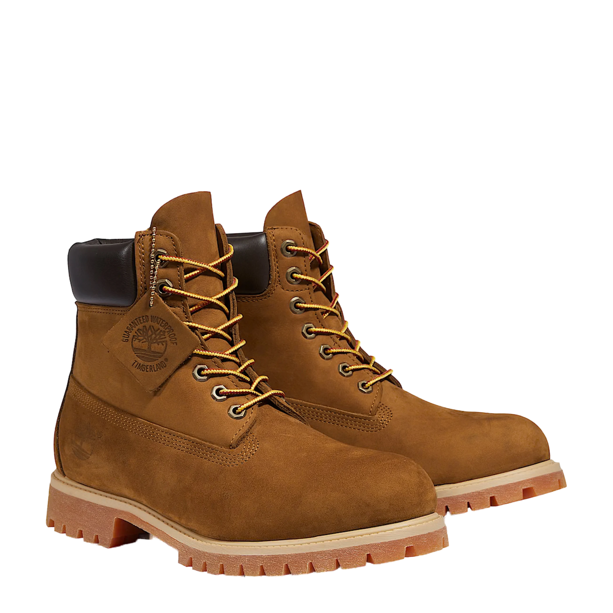 Timberland Premium 6-Inch Lace Waterproof Boot Dark Wheat Nubuck - View 2