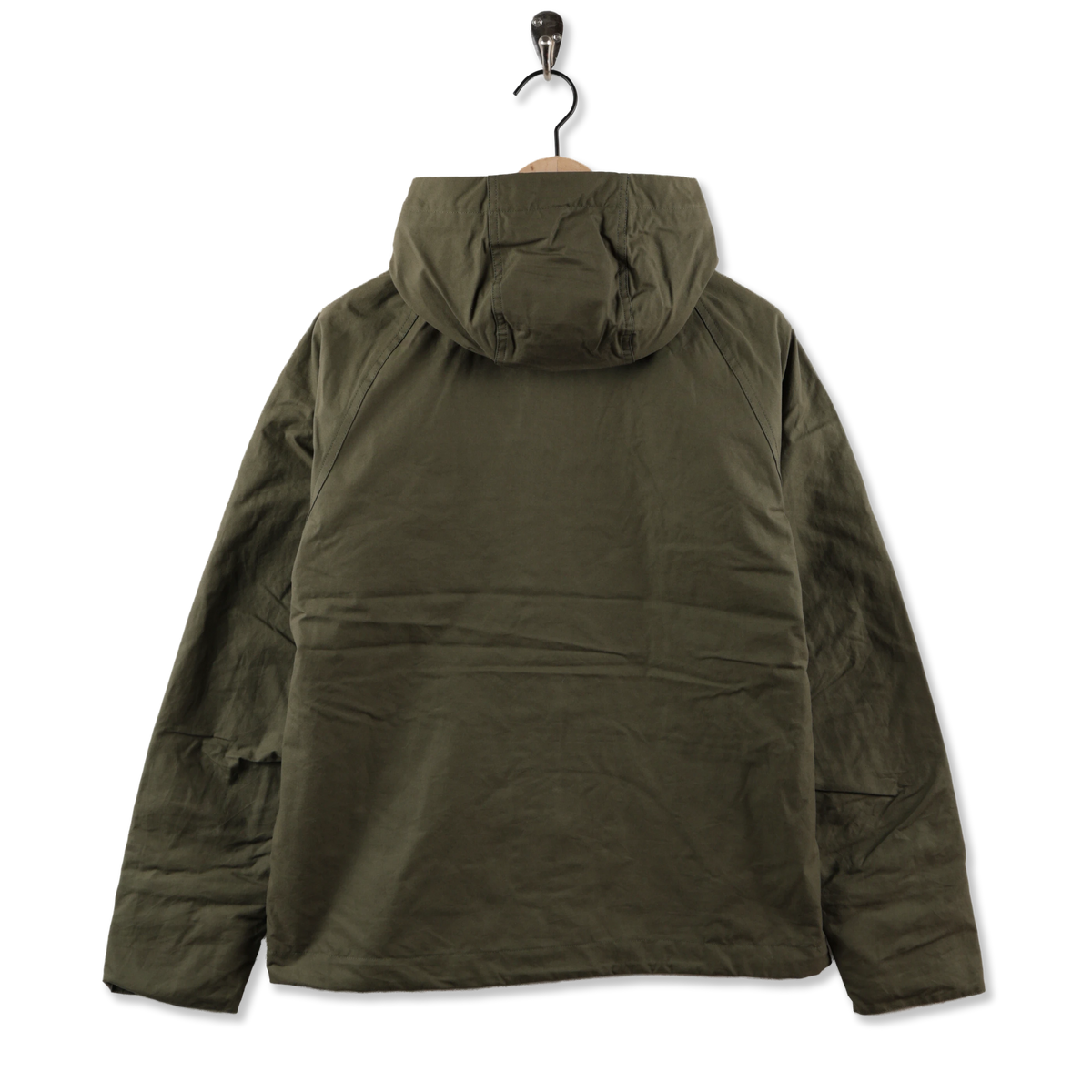 Patagonia Dry Wax Cotton Jacket Basin Green - Back