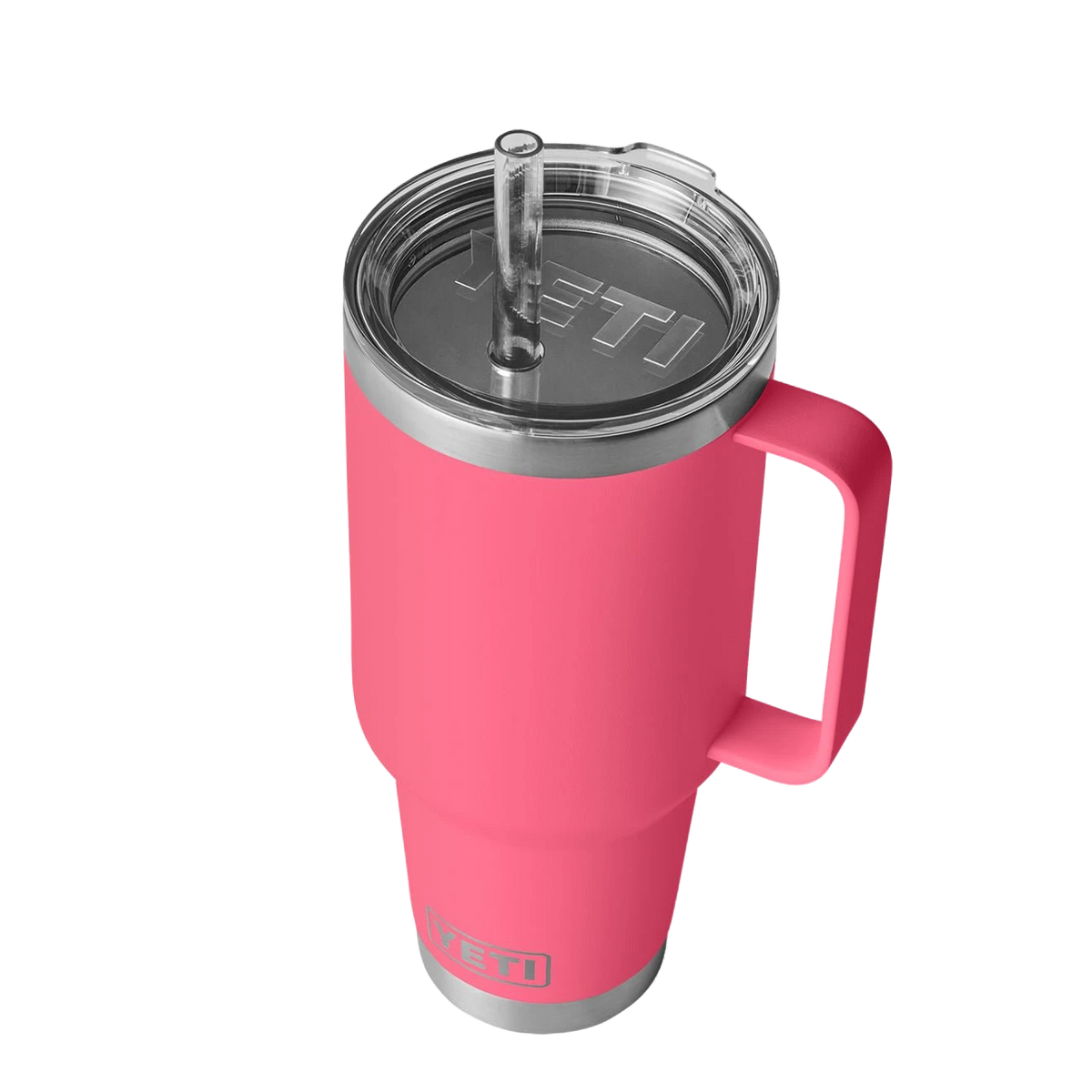 YETI Rambler 42oz Straw Mug Tropical Pink - View 4
