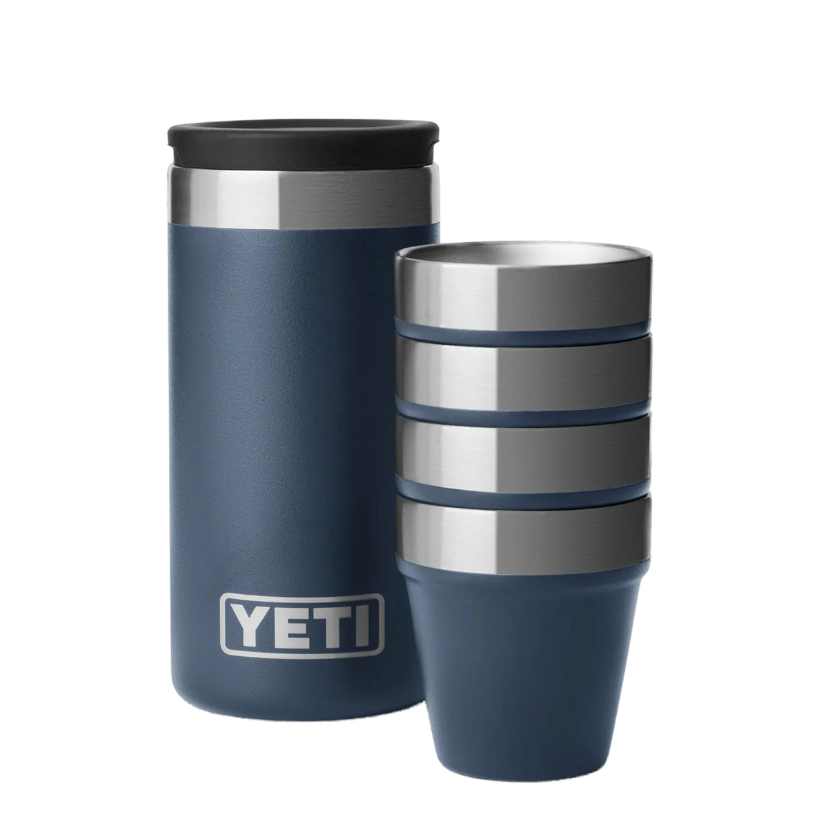 YETI Rambler Shot Glasses and Carrying Case Navy - View 1