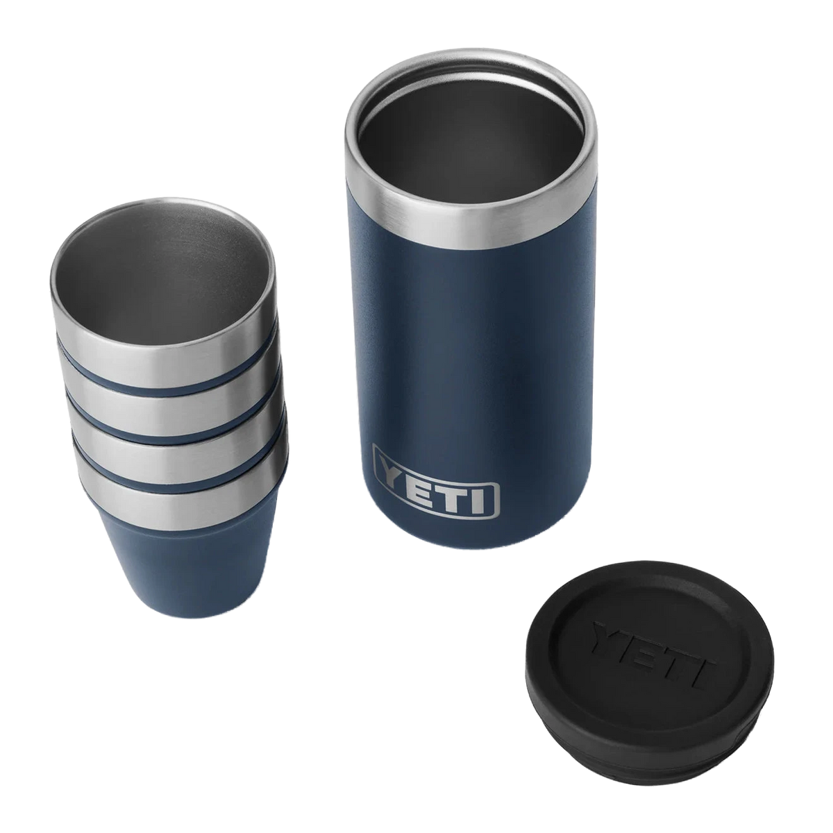 YETI Rambler Shot Glasses and Carrying Case Navy - View 7